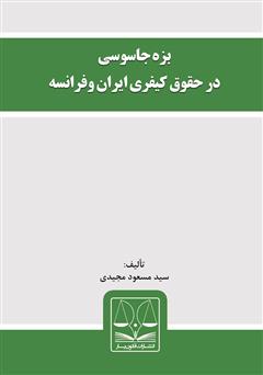 دانلود کتاب بزه جاسوسی در حقوق کیفری ایران و فرانسه