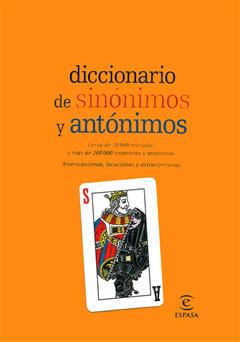 دانلود کتاب Diccionario de sinonimos y antonimos (دیکشنری مترادفها و متضادهای زبان اسپانیایی)