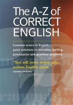 دانلود کتاب راهنمای اشتباهات رایج انگلیسی - The A-Z Correct English